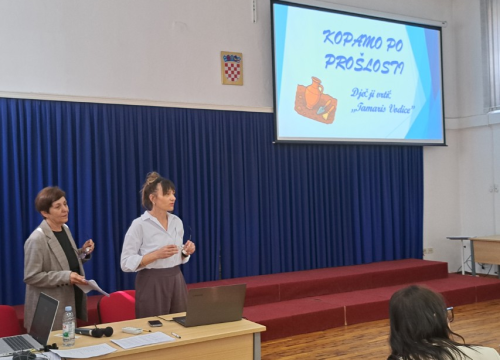 Projekt DV Tamaris 'Kopajmo po prošlosti' predstavljen na Državnoj smotri