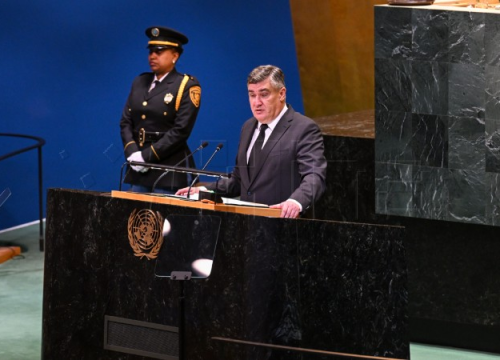 Milanović u UN-u: 'U Gazi je pokolj, hitno pozivamo na njegov prekid'