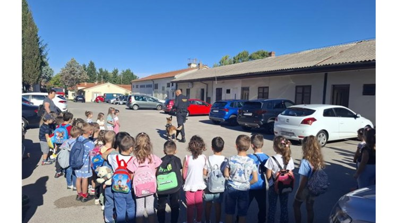 'Dani otvorenih vrata': Predškolci diljem županije uz Tigra upoznavali 'policijske tajne'