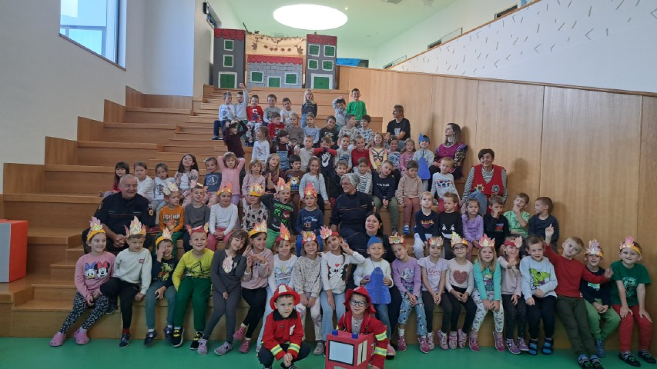 Štitko i Štitka uz članove Civilne zaštite mališane iz Vodica učili o samozaštiti