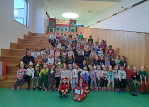 Fotografija 1 - Štitko i Štitka mališane iz Vodica učili o samozaštiti